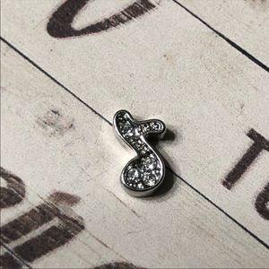 Origami owl | Musical note charm